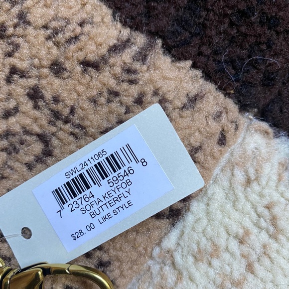 Fossil buterfly key chain twilight - Picture 3 of 3